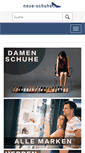 Mobile Screenshot of neue-schuhe.de